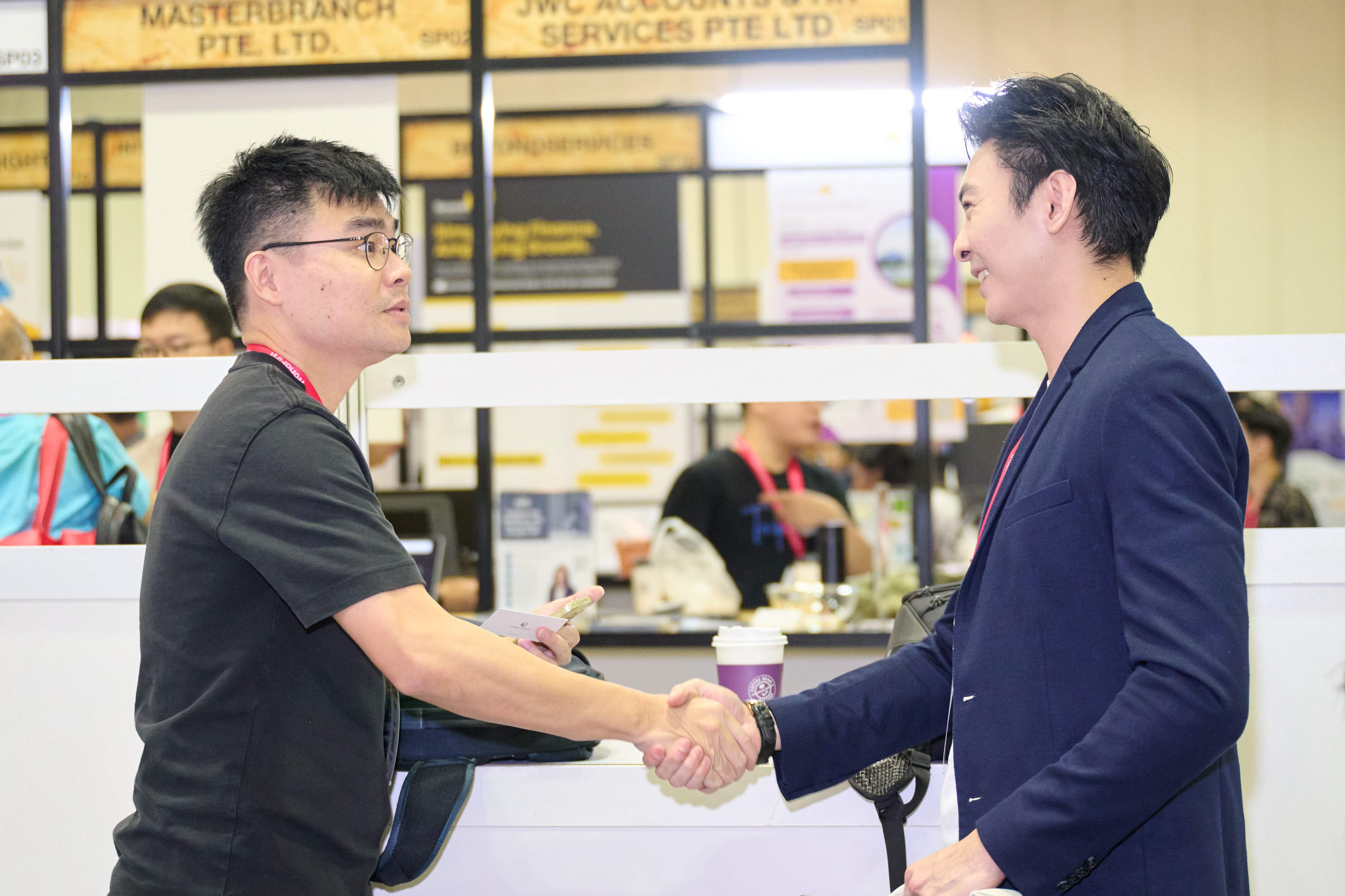 Issac Liu at Accounting & Business Show Asia 2025